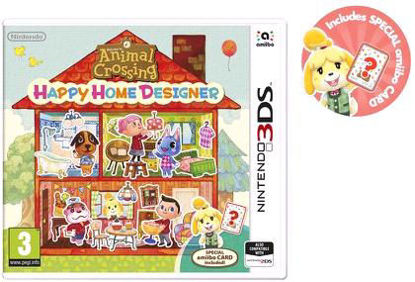 Picture of 3DS Animal Crossing: Happy Home Designer + Special Amiibo Card - EUR SPECS